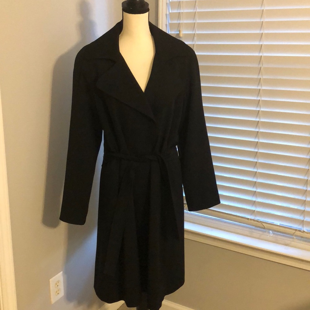 Cinzia Rocca black lined GORGEOUS coat